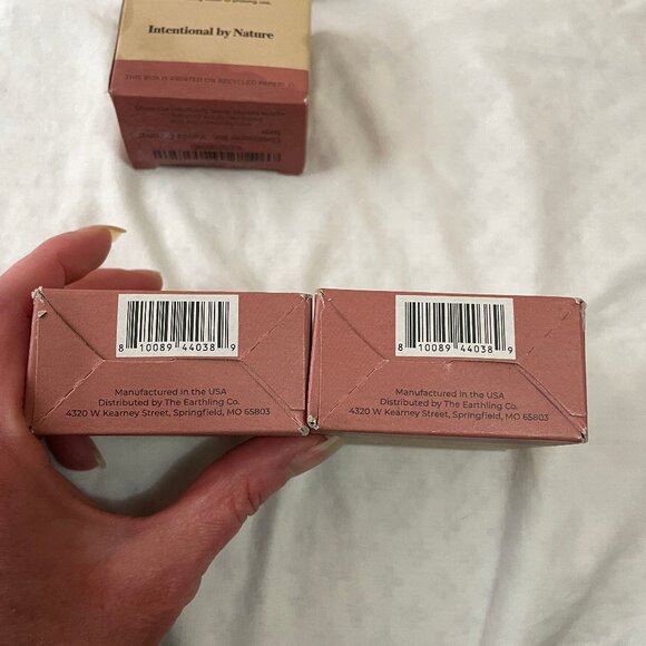 Lot of 4 The Earthling Co. 2 Shampoo Bar & 2 Conditioner Bar Vanilla Coconut 325 - Picture 8 of 16